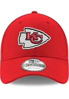 New Era Kansas City Chiefs Stretch Snap 9FORTY Iconic Adjustable Hat - Red