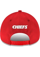 New Era Kansas City Chiefs Stretch Snap 9FORTY Iconic Adjustable Hat - Red