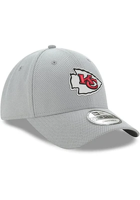 New Era Kansas City Chiefs Stretch Snap 9FORTY Adjustable Hat - Grey