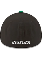 New Era Philadelphia Eagles Mens Black Diamond 39THIRTY Flex Hat