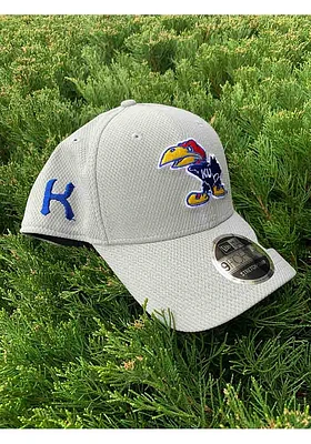 New Era Kansas Jayhawks Stretch Snap 9FORTY Adjustable Hat