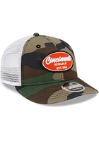 New Era Cincinnati Bengals Woodland Gas Patch DL Trucker LP9FIFTY Adjustable Hat - Green