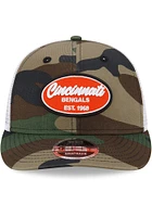 New Era Cincinnati Bengals Woodland Gas Patch DL Trucker LP9FIFTY Adjustable Hat - Green