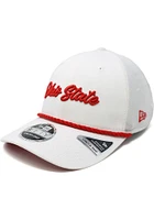 New Era Ohio State Buckeyes White Rope Stretch Snap LP9FIFTY Mens Snapback Hat