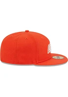 New Era Oklahoma State Cowboys Mens Orange Evergreen Basic 59FIFTY Fitted Hat