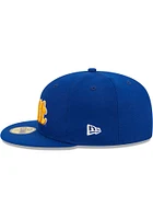 New Era Pitt Panthers Mens Blue Evergreen Basic 59FIFTY Fitted Hat