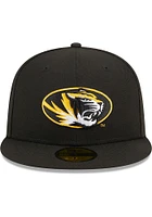 New Era West Virginia Mountaineers Mens Navy Blue Evergreen Basic 59FIFTY Fitted Hat
