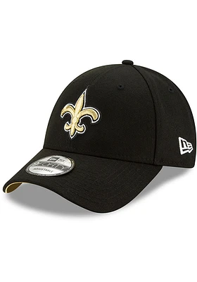 New Era New Orleans Saints The League 9FORTY Classic Adjustable Hat - Black