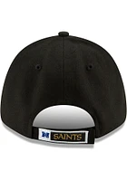 New Era New Orleans Saints The League 9FORTY Classic Adjustable Hat - Black