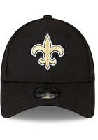New Era New Orleans Saints Black JR The League 9FORTY Youth Adjustable Hat