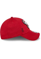 New Era Cincinnati Reds Red 2024 Clubhouse Stretch Snap JR 9FORTY Youth Adjustable Hat