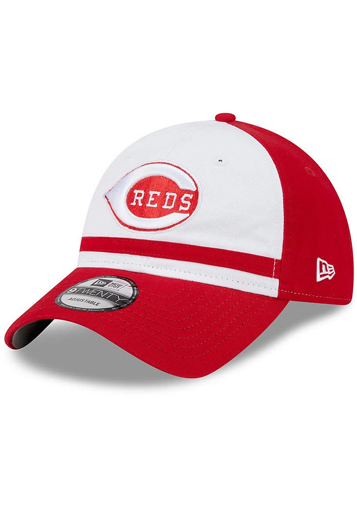 New Era Cincinnati Reds Red 2024 Batting Practice JR 9TWENTY Youth Adjustable Hat