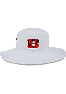 New Era Cincinnati Bengals White Training Camp Panama Mens Bucket Hat