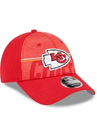 New Era Kansas City Chiefs 2023 Training Camp Stretch 9FORTY Adjustable Hat - Red