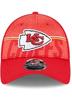 New Era Kansas City Chiefs 2023 Training Camp Stretch 9FORTY Adjustable Hat - Red