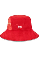 New Era Kansas City Chiefs Red 2023 Training Camp Stretch Mens Bucket Hat