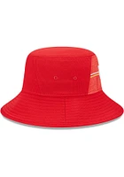New Era Kansas City Chiefs Red 2023 Training Camp Stretch Mens Bucket Hat