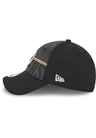 New Era Pittsburgh Steelers 2023 Training Camp Stretch 9FORTY Adjustable Hat - Black