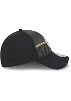 New Era Pittsburgh Steelers 2023 Training Camp Stretch 9FORTY Adjustable Hat - Black