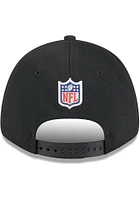 New Era Pittsburgh Steelers 2023 Training Camp Stretch 9FORTY Adjustable Hat - Black