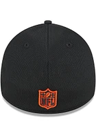 New Era Cincinnati Bengals Black 2023 Training Camp JR 39THIRTY Classic Youth Flex Hat