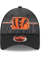 New Era Cincinnati Bengals 2023 Training Camp Stretch 9FORTY Adjustable Hat - Black