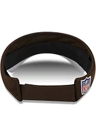 New Era Cleveland Browns Mens Brown 2023 Training Camp Adjustable Visor