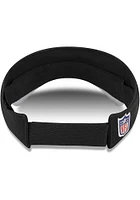 New Era Pittsburgh Steelers Mens Black 2023 Training Camp Adjustable Visor