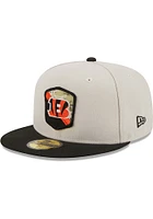 New Era Cincinnati Bengals Mens Tan 2023 Salute to Service 59FIFTY Fitted Hat