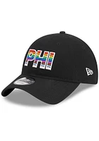 New Era Philadelphia Union 2023 Pride 9TWENTY Adjustable Hat - Black