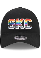 New Era Sporting Kansas City 2023 Pride 9TWENTY Adjustable Hat - Black