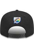 New Era St Louis City SC Black 2023 Pride 9FIFTY Mens Snapback Hat