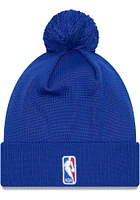 New Era Detroit Pistons Blue 2023 NBA Draft KNIT Mens Knit Hat