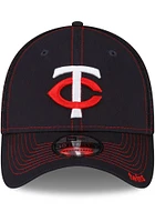 New Era Minnesota Twins Mens Navy Blue Home TC Team Neo 39THIRTY Flex Hat