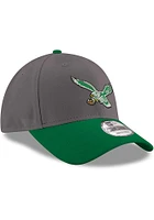 New Era Philadelphia Eagles Retro 2T Stretch Snap 9FORTY Adjustable Hat - Graphite
