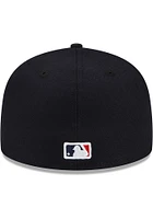 New Era Minnesota Twins Mens Navy Blue Home TC AC 59FIFTY Fitted Hat