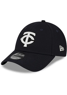 New Era Minnesota Twins Alt M The League 9FORTY Adjustable Hat - Navy Blue