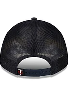 New Era Minnesota Twins Home TC Trucker 9FORTY Adjustable Hat - Navy Blue