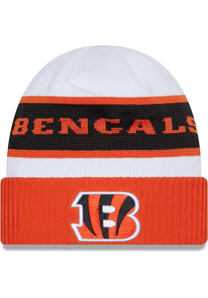 New Era Cincinnati Bengals Sideline Tech Mens Knit Hat