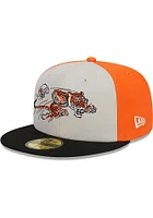 New Era Cincinnati Bengals Mens Black 2023 Sideline Retro 59FIFTY Fitted Hat