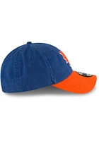 New Era New York Mets 2T Core Classic 2.0 9TWENTY Adjustable Hat - Blue