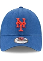 New Era New York Mets Trucker 9FORTY Adjustable Hat - Blue