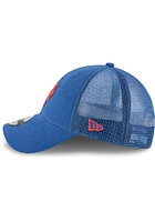 New Era New York Mets Trucker 9FORTY Adjustable Hat - Blue