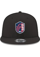 New Era St Louis City SC Black Primary Crest 9FIFTY Mens Snapback Hat