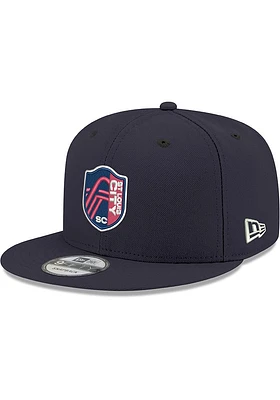 New Era St Louis City SC Navy Blue Primary Crest 9FIFTY Mens Snapback Hat