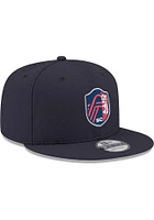New Era St Louis City SC Navy Blue Primary Crest 9FIFTY Mens Snapback Hat