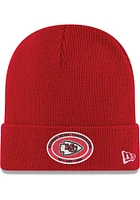 New Era Kansas City Chiefs Red 2022 Super Bowl Multi-Champ Cuff Mens Knit Hat