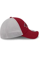 New Era Arkansas Razorbacks Mens Cardinal Evergreen  Team Neo 39THIRTY Flex Hat