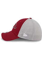 New Era Arkansas Razorbacks Mens Cardinal Evergreen  Team Neo 39THIRTY Flex Hat