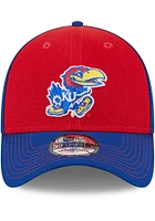 New Era Kansas Jayhawks Mens Red Evergreen 39THIRTY Flex Hat